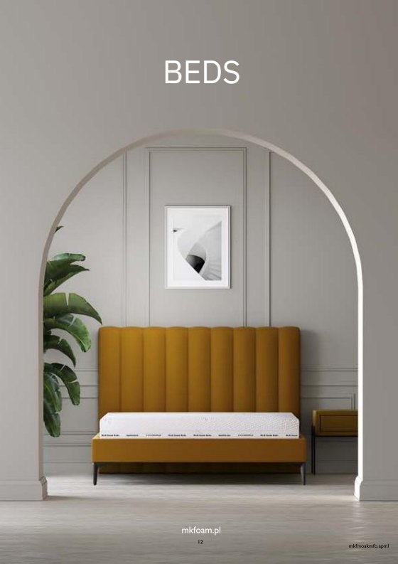 MK-Foam-Beds catalogue cover
